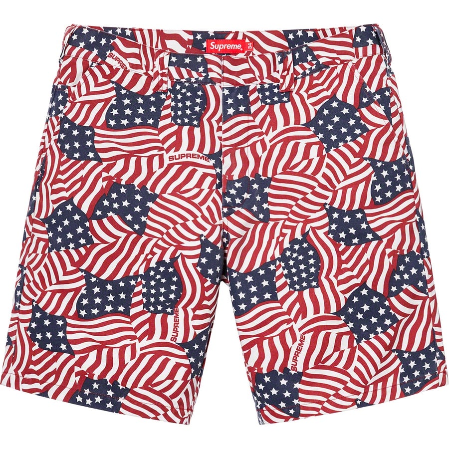 Details on Work Short Flags from spring summer
                                                    2020 (Price is $110)