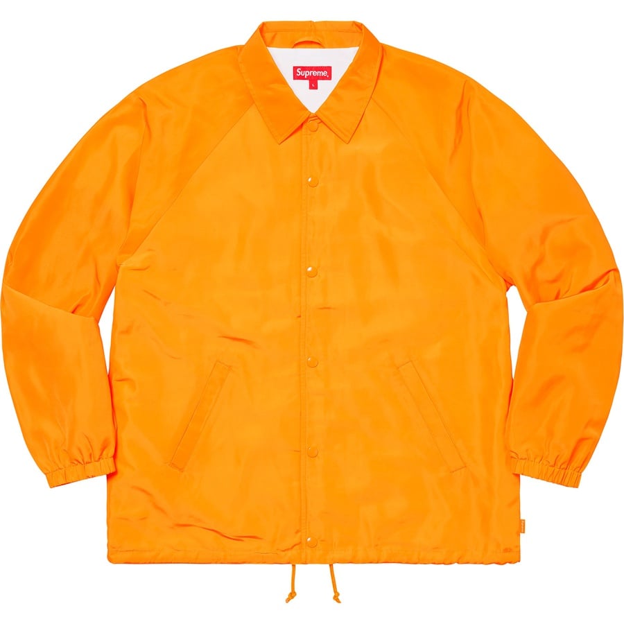 Details on World Famous Coaches Jacket Light Orange from spring summer
                                                    2020 (Price is $138)