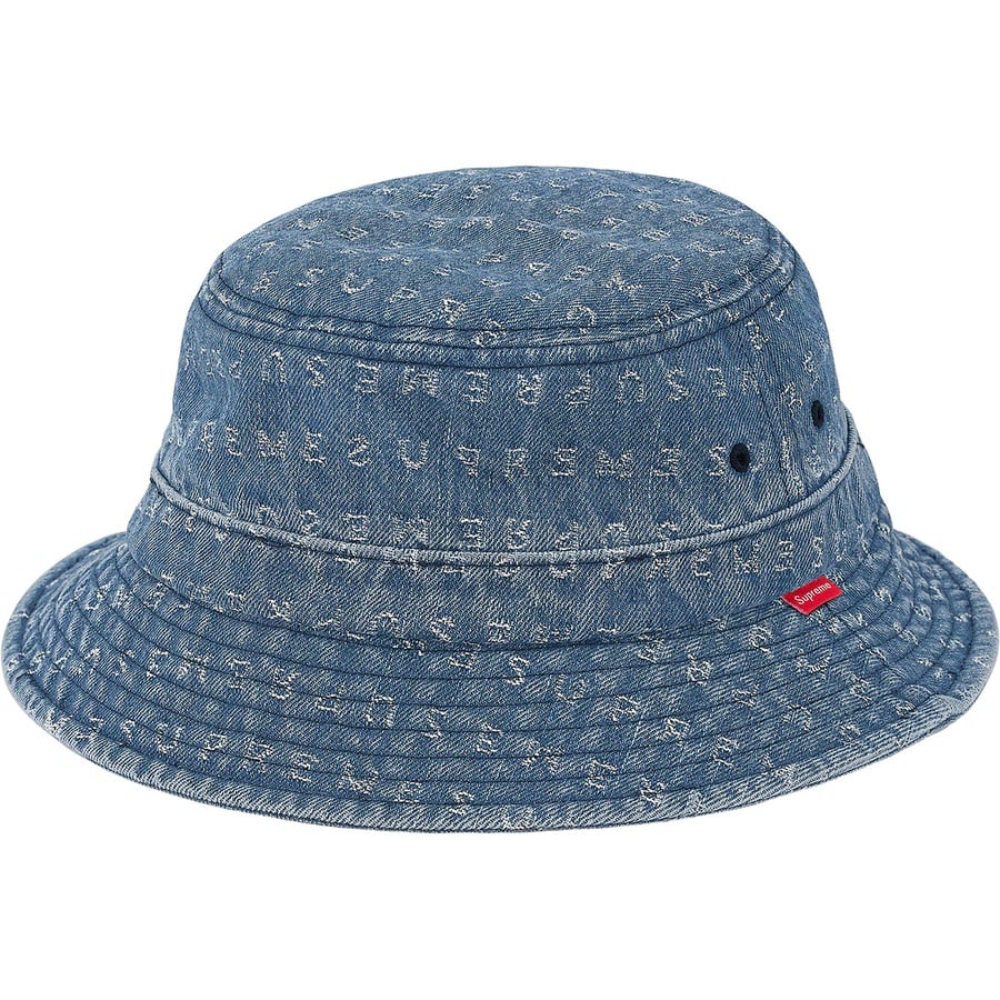 Supreme Jacquard Logos Denim Crusher for spring summer 20 season