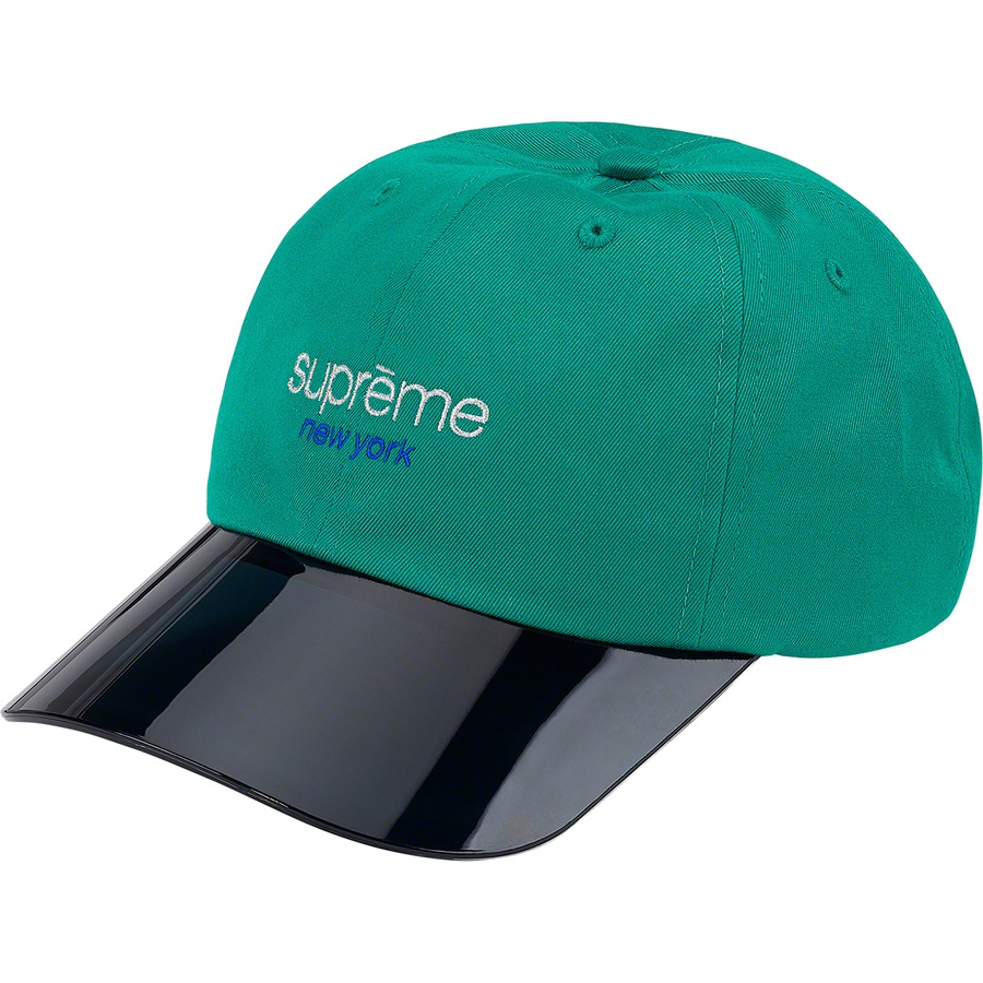 Details on Acrylic Visor 6-Panel Green from spring summer
                                                    2020 (Price is $54)