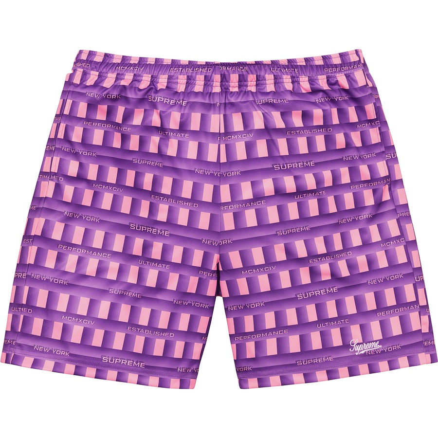 Details on Grid Soccer Short Purple from spring summer
                                                    2020 (Price is $98)