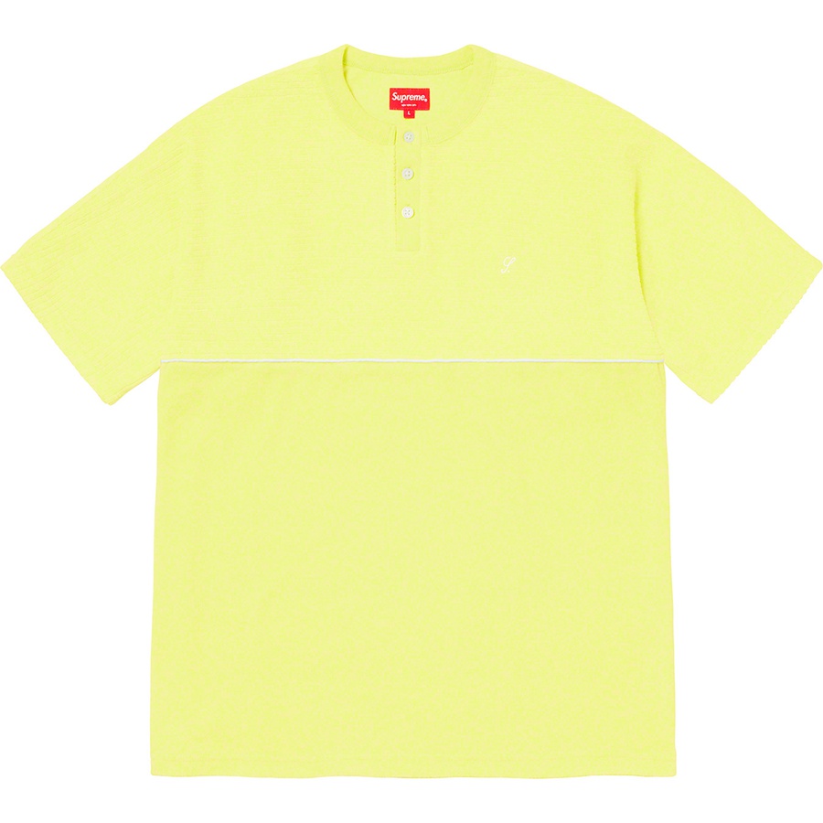 Details on Terry S S Henley Lime from spring summer
                                                    2020 (Price is $78)