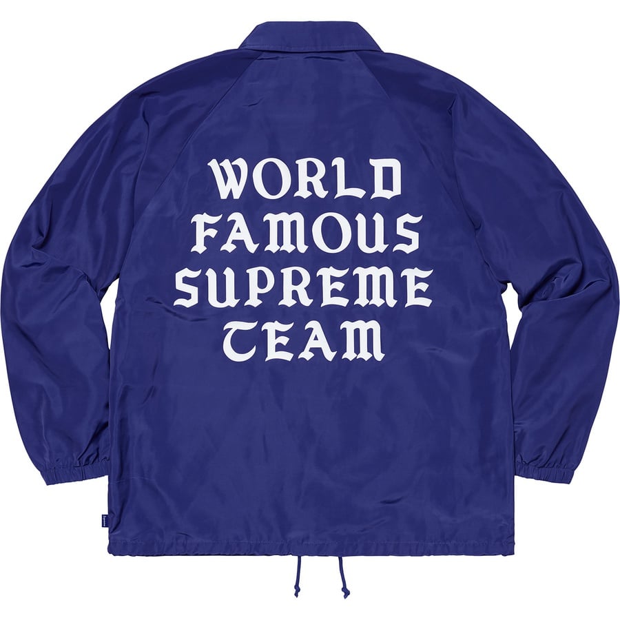 Details on World Famous Coaches Jacket Dark Royal from spring summer
                                                    2020 (Price is $138)