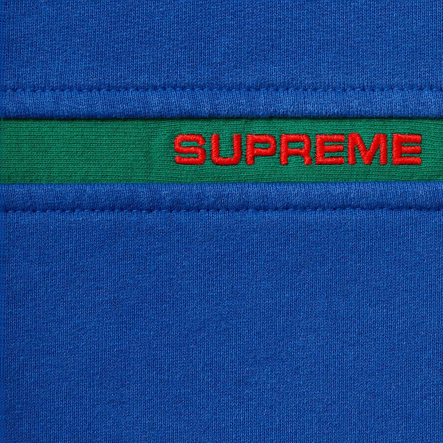 Details on Warm Up Hooded Sweatshirt Royal from spring summer 2020 (Price is $158)