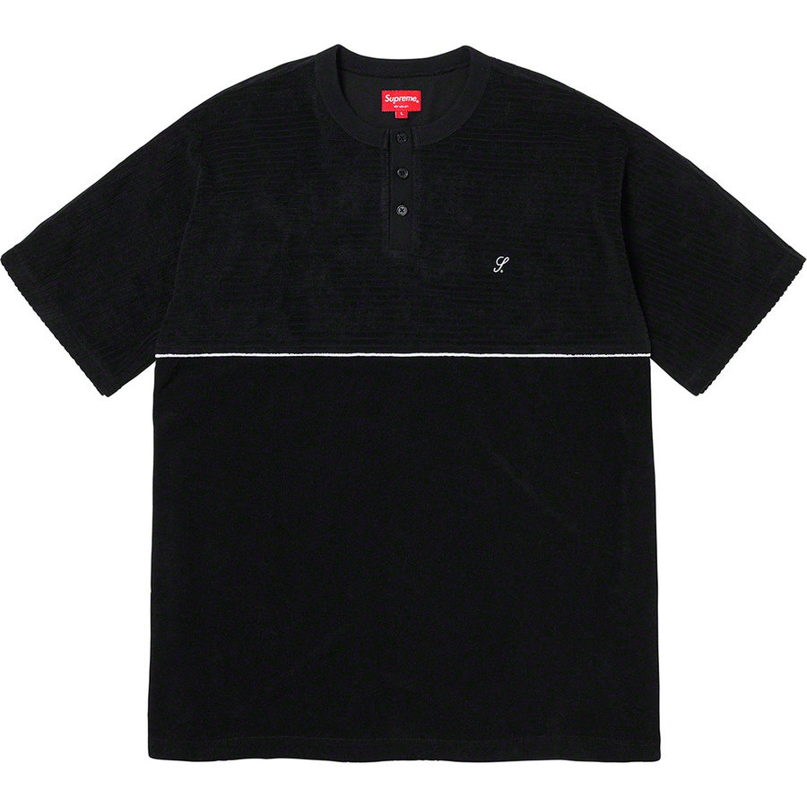 Details on Terry S S Henley Black from spring summer
                                                    2020 (Price is $78)