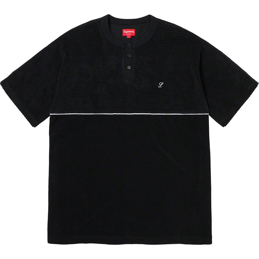 Details on Terry S S Henley Black from spring summer
                                                    2020 (Price is $78)