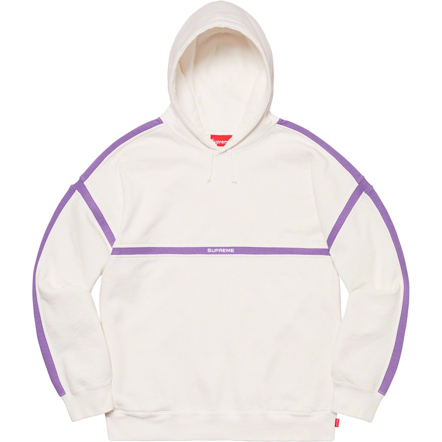 Details on Warm Up Hooded Sweatshirt White from spring summer 2020 (Price is $158)