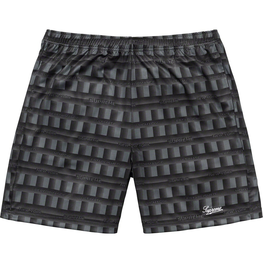 Details on Grid Soccer Short Black from spring summer
                                                    2020 (Price is $98)