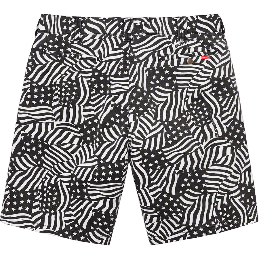 Details on Work Short Black Flags from spring summer
                                                    2020 (Price is $110)