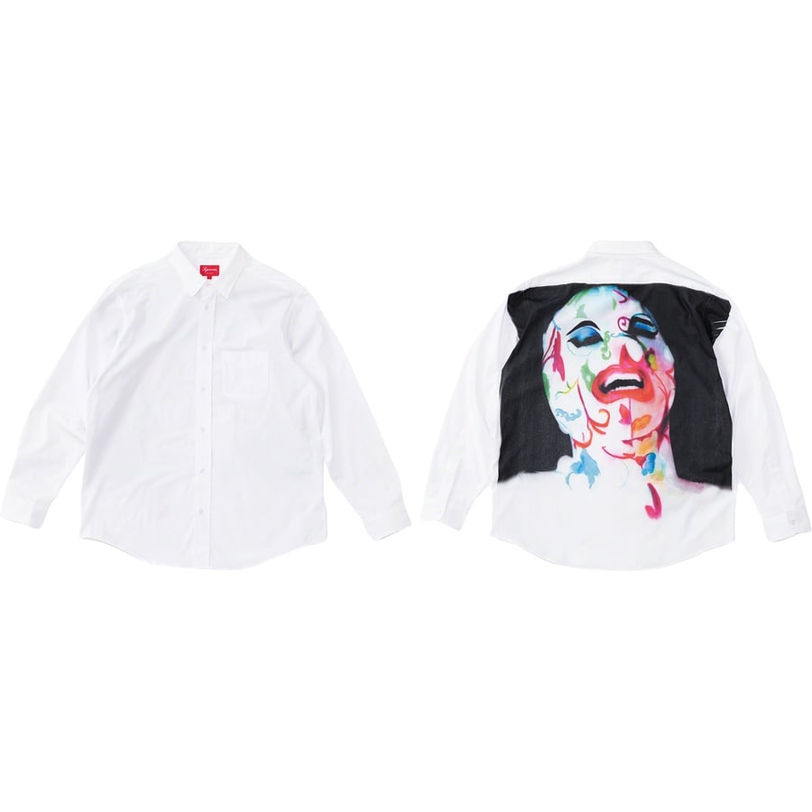 Leigh Bowery Airbrushed Shirt - spring summer 2020 - Supreme