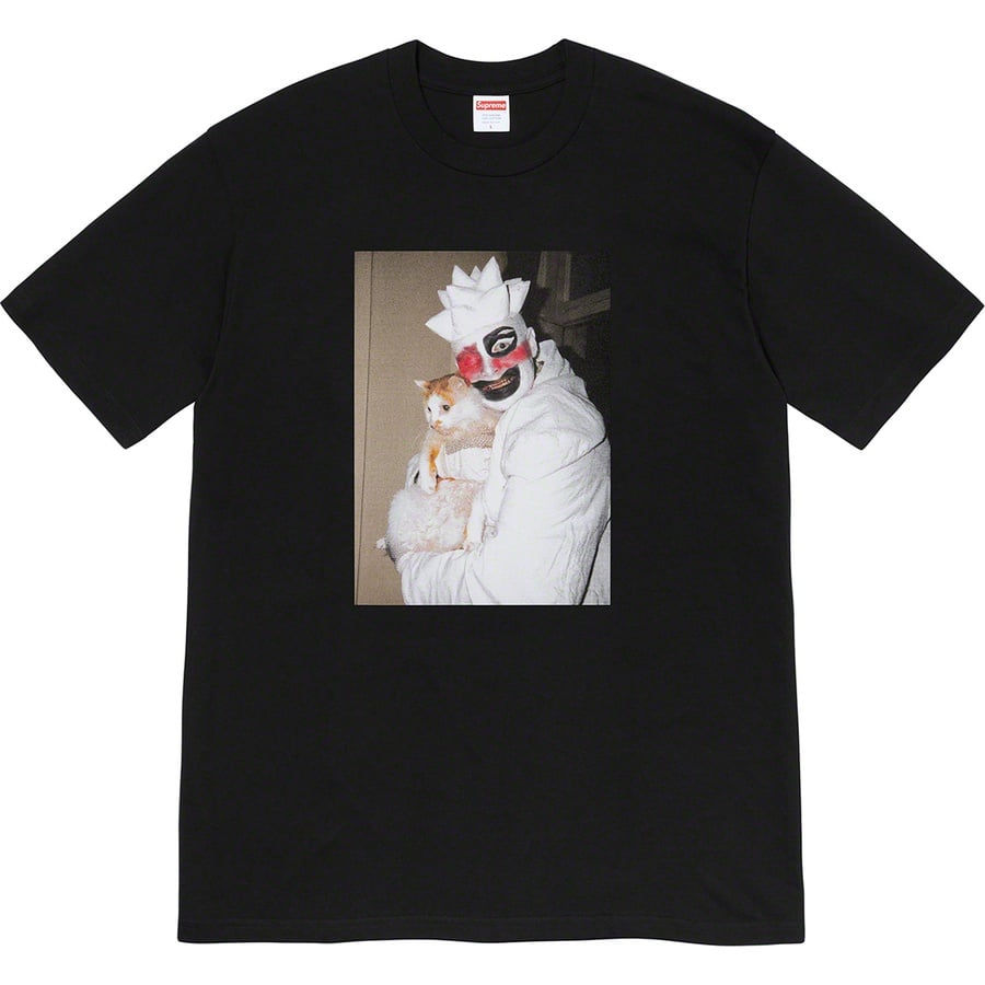 Details on Leigh Bowery Supreme Tee Black from spring summer 2020 (Price is $44)