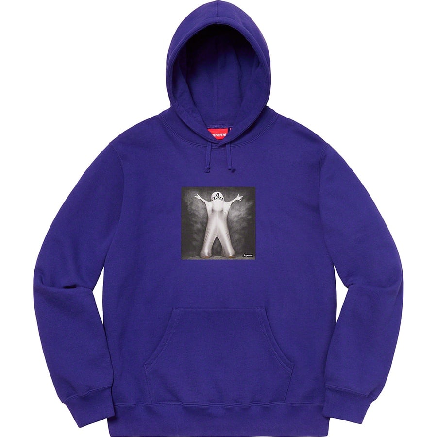 Supreme Leigh Bowery Supreme Hooded Sweatshirt (SS20) - Dark Royal - $158