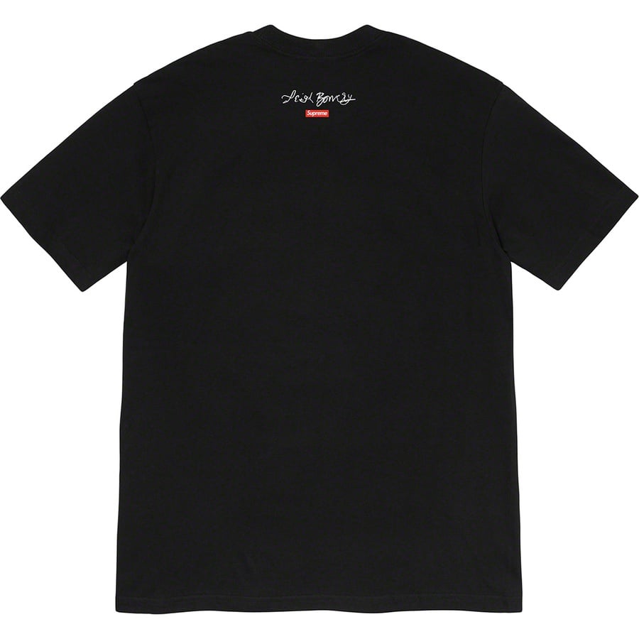 Details on Leigh Bowery Supreme Tee Black from spring summer
                                                    2020 (Price is $44)