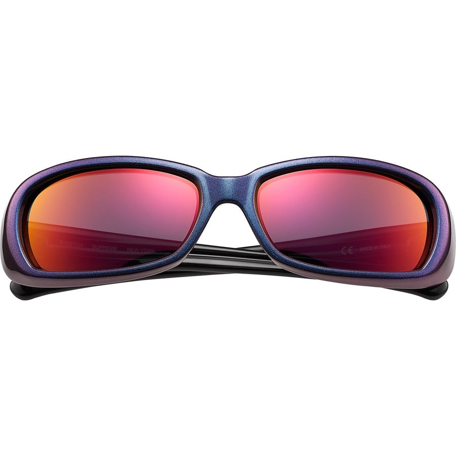 Details on Stretch Sunglasses Iridescent Purple from spring summer 2020 (Price is $138)