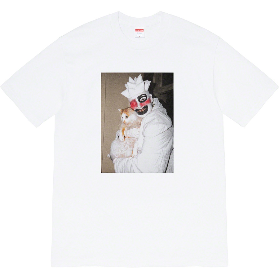 Details on Leigh Bowery Supreme Tee White from spring summer 2020 (Price is $44)