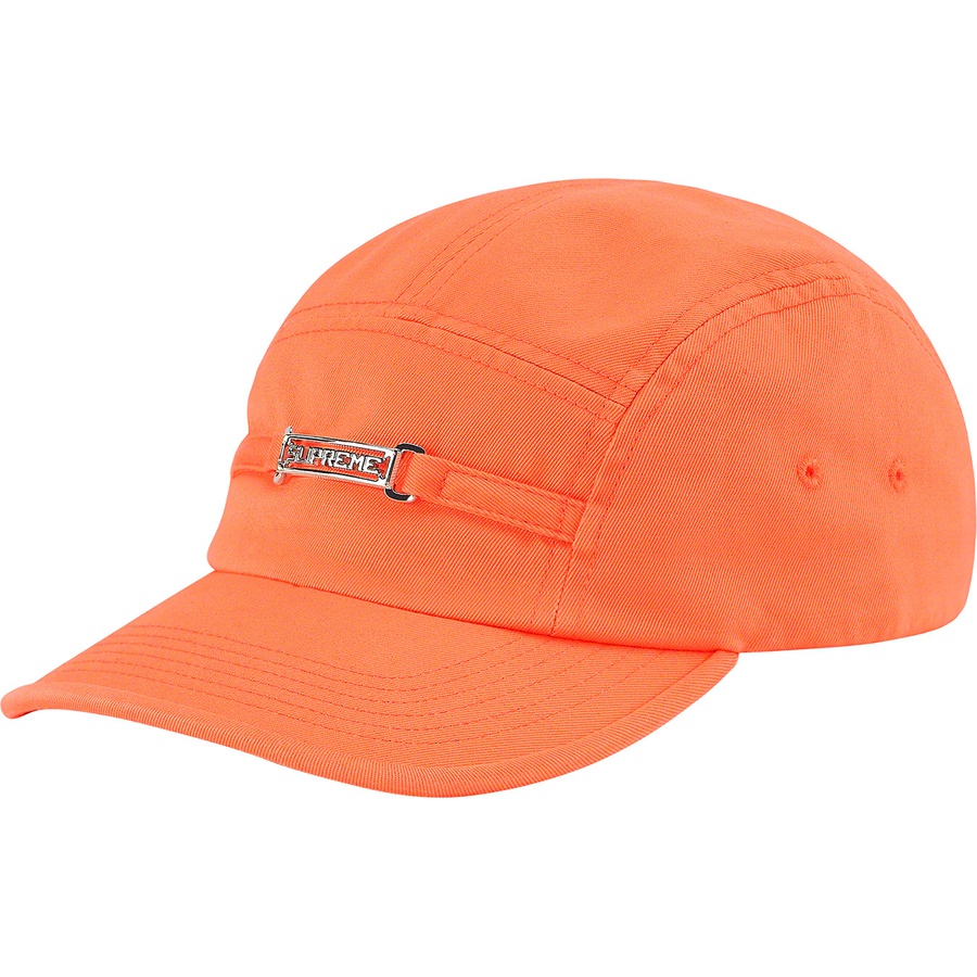 Details on Name Plate Camp Cap Neon Orange from spring summer 2020 (Price is $54)