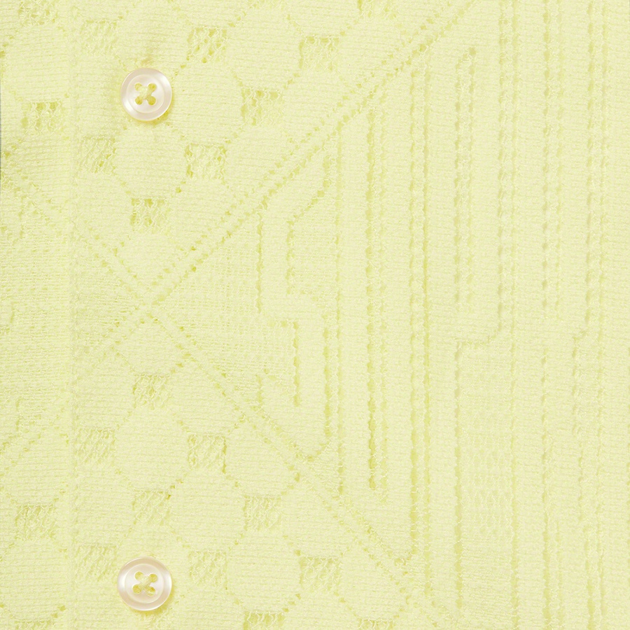 Details on Lace S S Shirt Pale Yellow from spring summer
                                                    2020 (Price is $128)