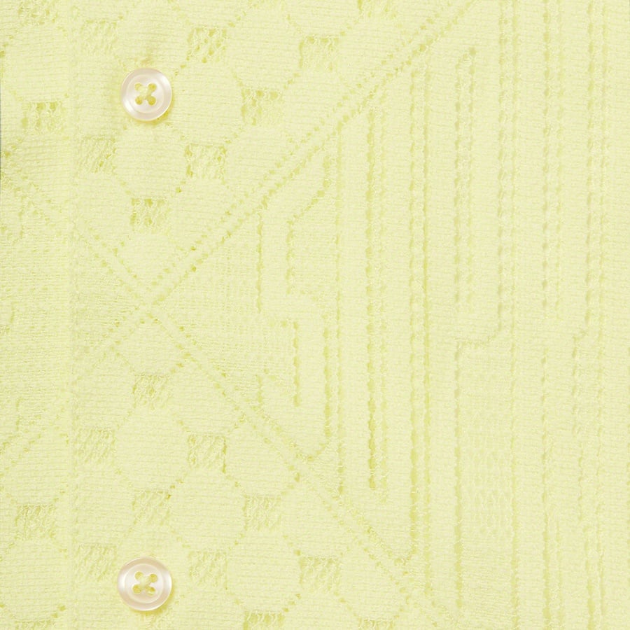 Details on Lace S S Shirt Pale Yellow from spring summer
                                                    2020 (Price is $128)