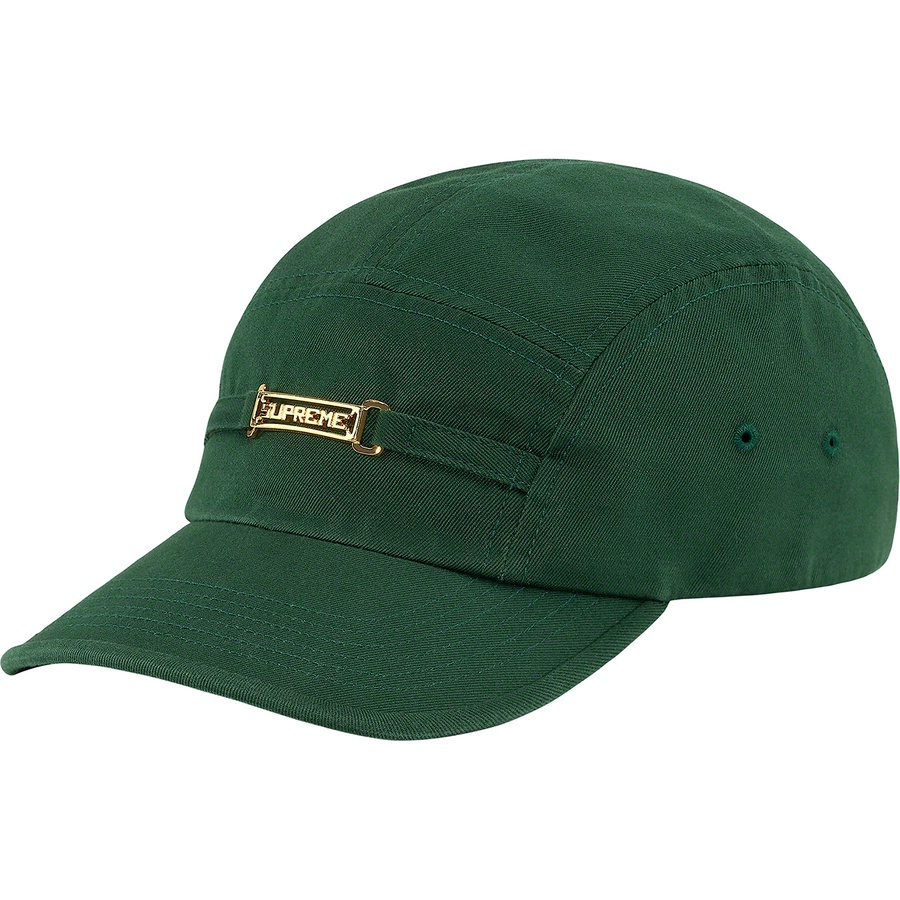 Details on Name Plate Camp Cap Dark Green from spring summer 2020 (Price is $54)