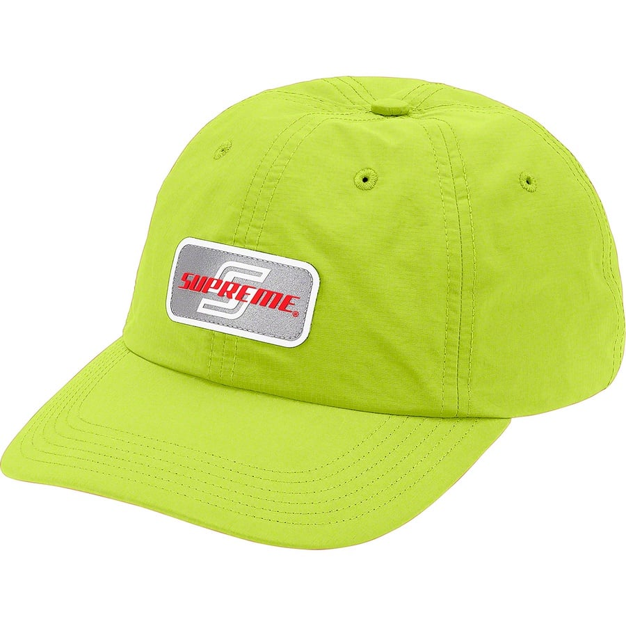 Details on Reflective Patch 6-Panel Bright Green from spring summer
                                                    2020 (Price is $48)