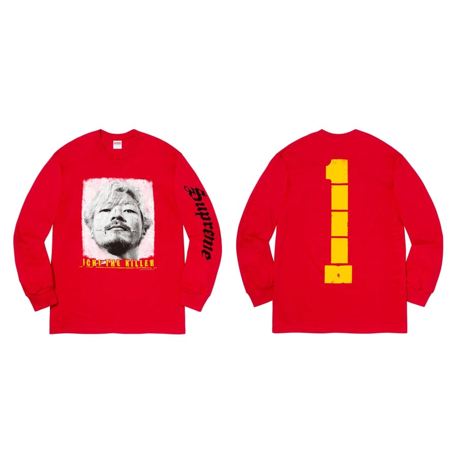 Supreme Ichi The Killer L S Tee releasing on Week 18 for spring summer 2020