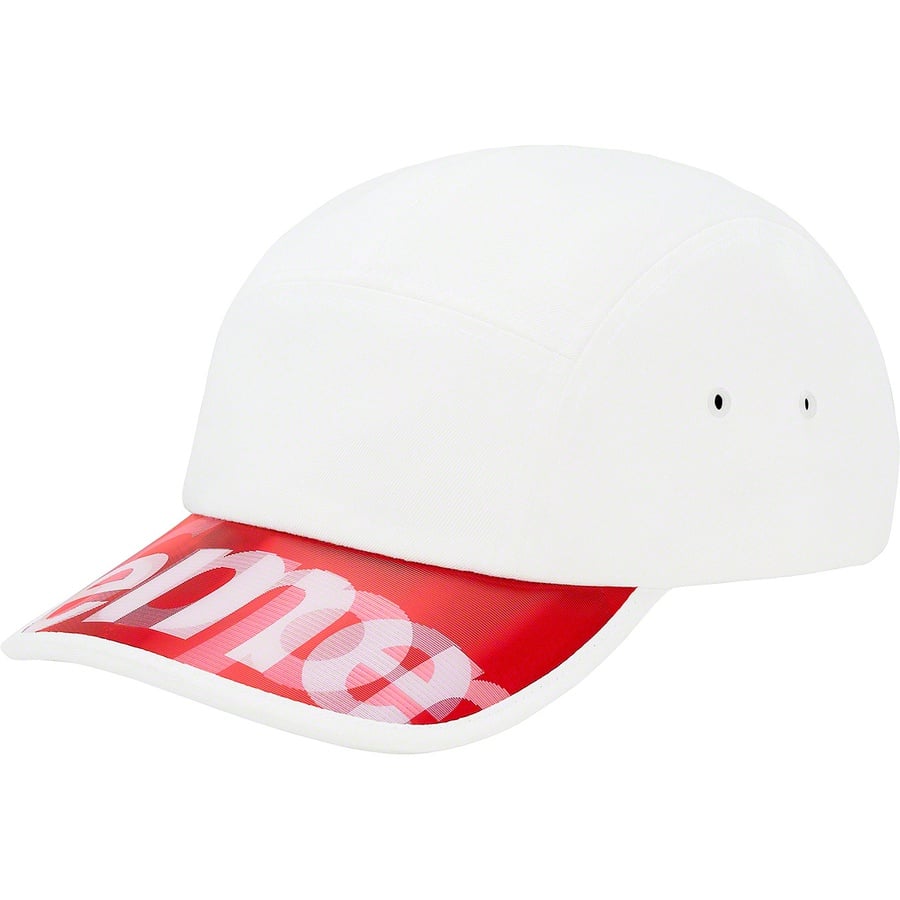 Details on Lenticular Visor Camp Cap White from spring summer
                                                    2020 (Price is $54)