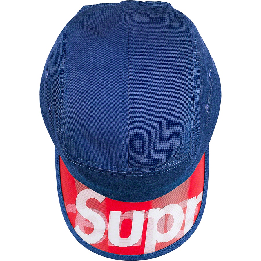 Details on Lenticular Visor Camp Cap Blue from spring summer
                                                    2020 (Price is $54)