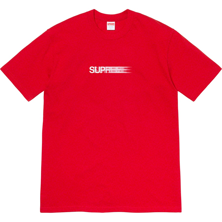 Details on Motion Logo Tee Red from spring summer
                                                    2020 (Price is $38)