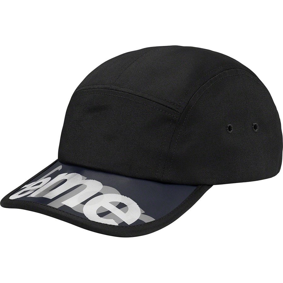 Details on Lenticular Visor Camp Cap Black from spring summer
                                                    2020 (Price is $54)