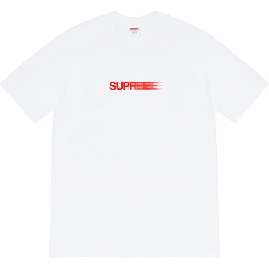 Details on Motion Logo Tee White from spring summer
                                                    2020 (Price is $38)