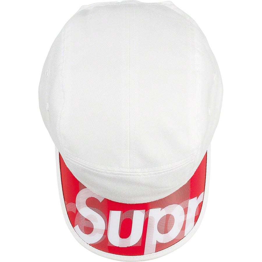 Details on Lenticular Visor Camp Cap White from spring summer
                                                    2020 (Price is $54)