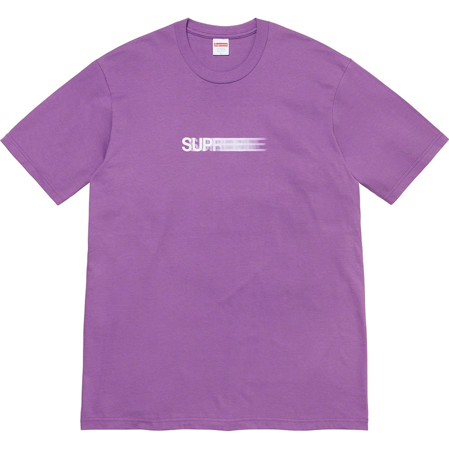 Details on Motion Logo Tee Purple from spring summer 2020 (Price is $38)
