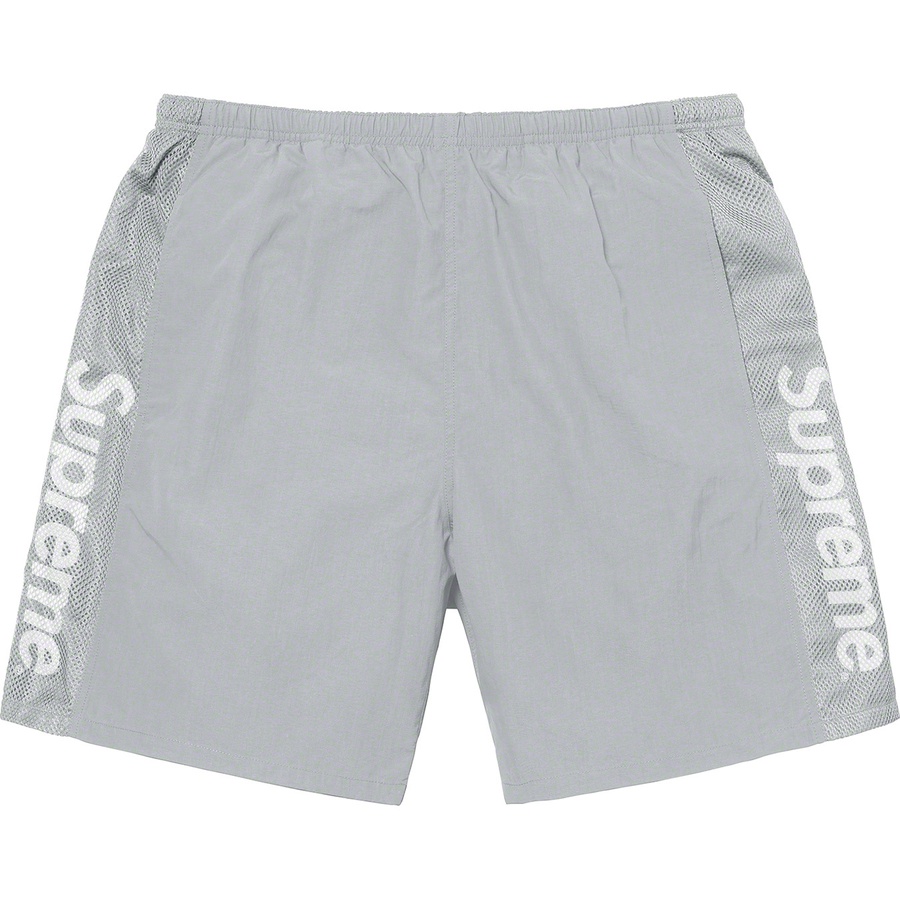 Details on Mesh Panel Water Short Grey from spring summer 2020 (Price is $110)