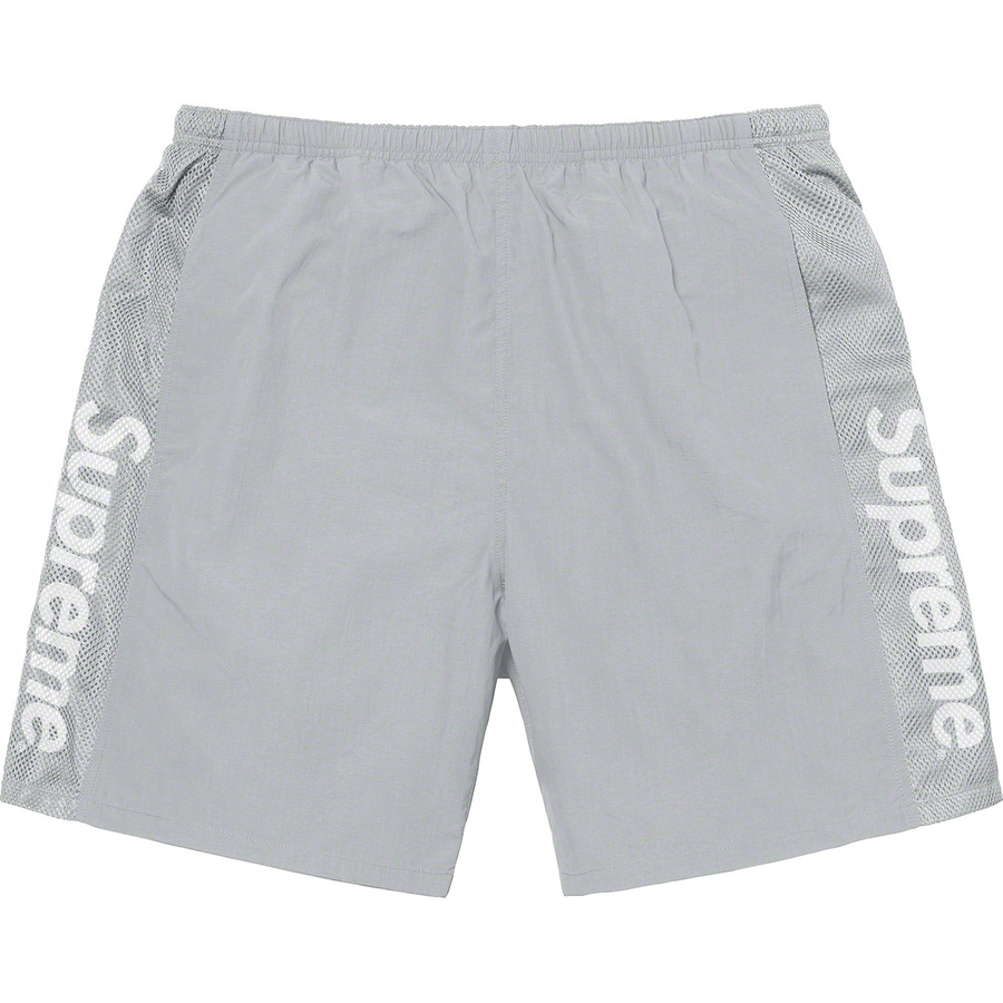 Details on Mesh Panel Water Short Grey from spring summer
                                                    2020 (Price is $110)