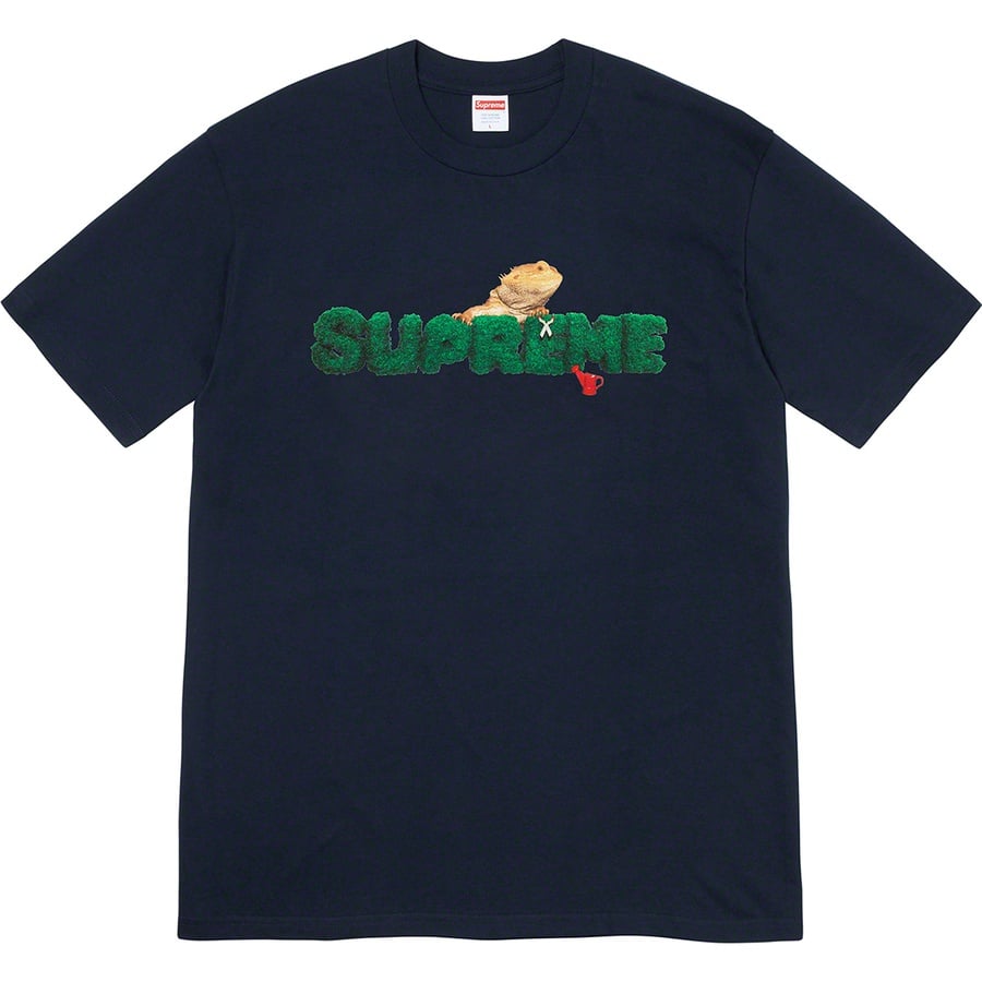 Details on Lizard Tee Navy from spring summer
                                                    2020 (Price is $38)