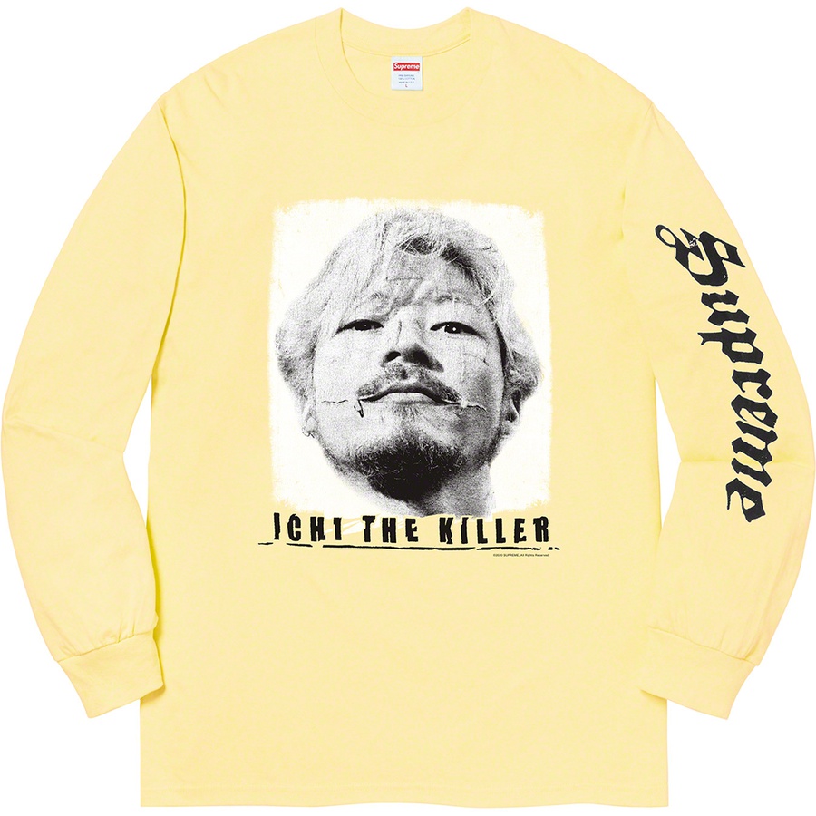 Details on Ichi The Killer L S Tee Pale Yellow from spring summer
                                                    2020 (Price is $54)