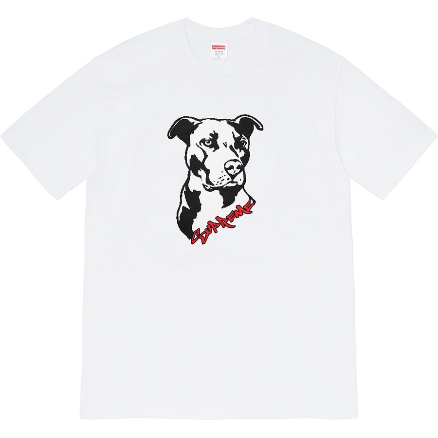 Details on Pitbull Tee White from spring summer
                                                    2020 (Price is $38)