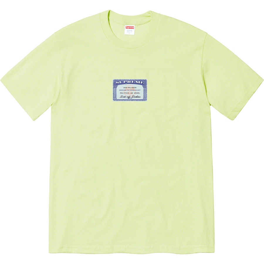 Details on Social Tee Pale Mint from spring summer
                                                    2020 (Price is $38)