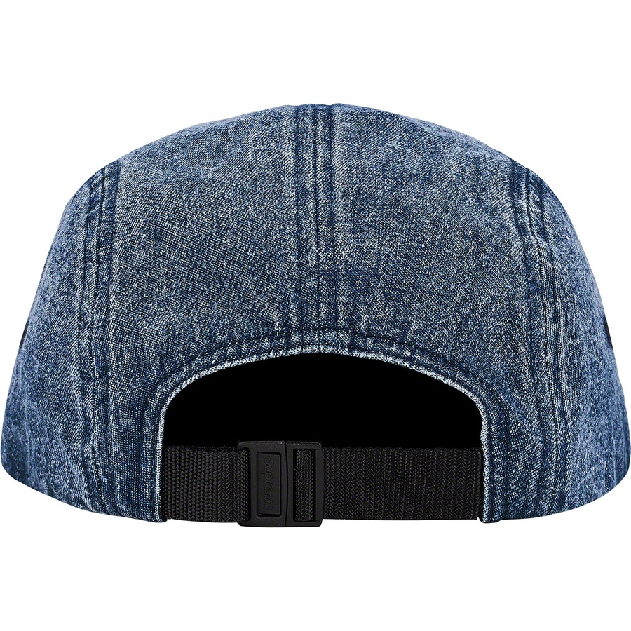 Details on Embossed Denim Camp Cap Blue from spring summer
                                                    2020 (Price is $50)