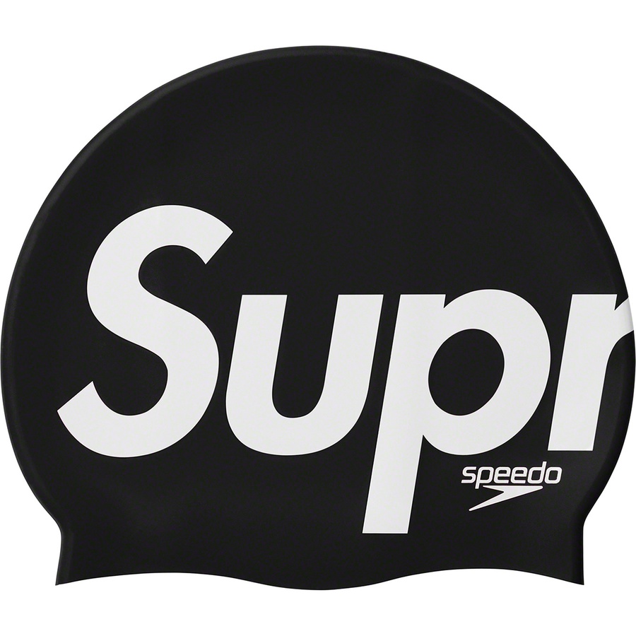 Details on Supreme Speedo Swim Cap Black from spring summer 2020 (Price is $24)