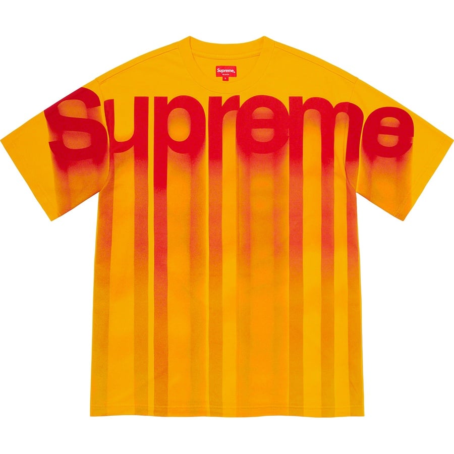 希少 XL Supreme bleed logo s/s top