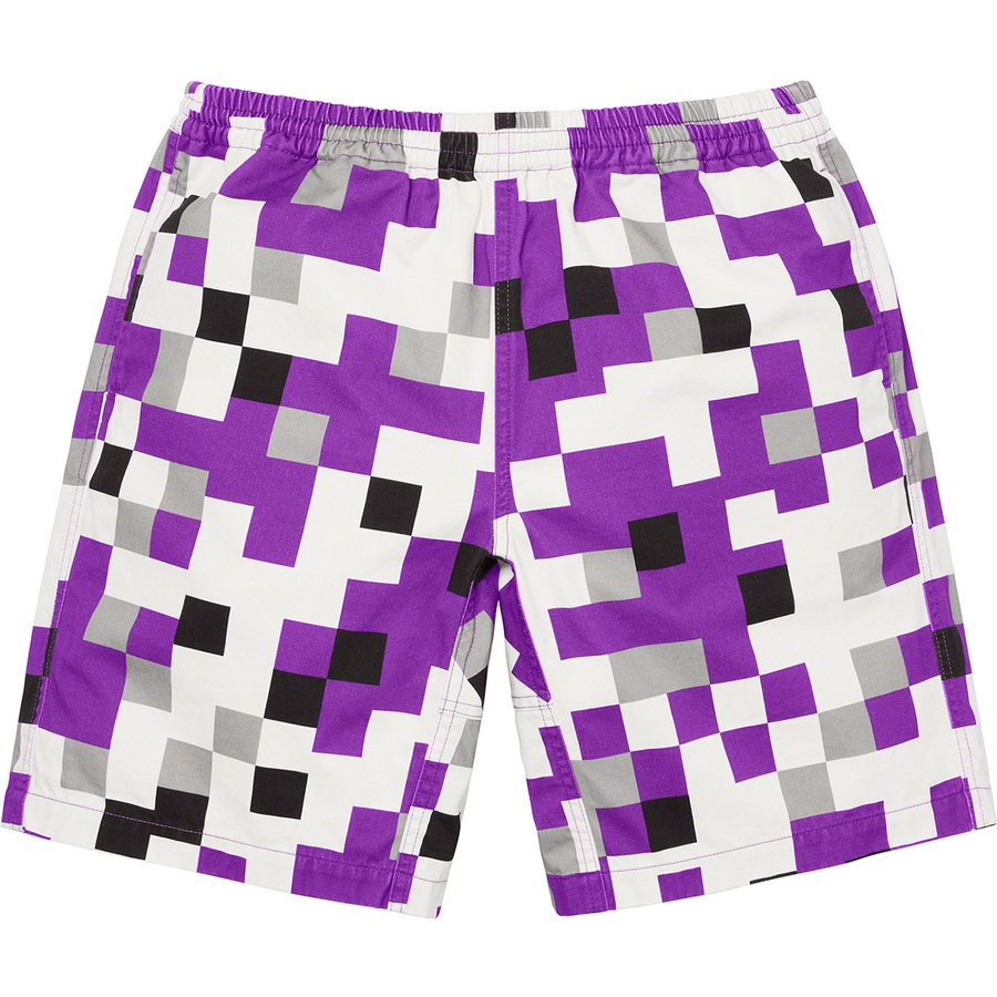 Details on Military Twill Short Purple Digi Camo from fall winter
                                                    2020 (Price is $118)