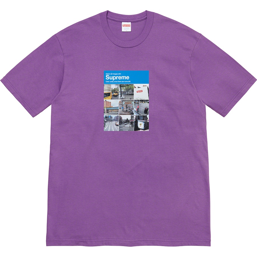Details on Verify Tee Purple from fall winter 2020 (Price is $38)