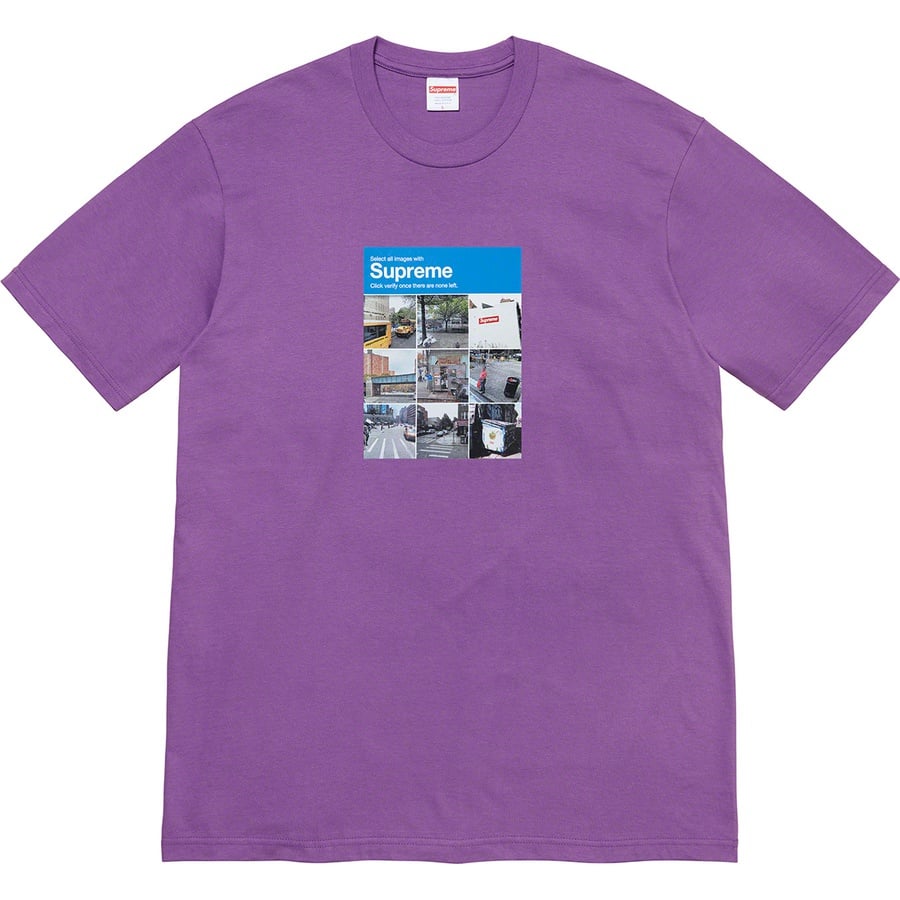 Details on Verify Tee Purple from fall winter
                                                    2020 (Price is $38)