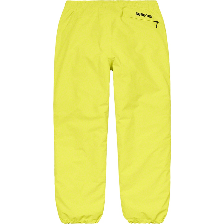 Details on Supreme Smurfs™ GORE-TEX Pant Bright Yellow from fall winter 2020 (Price is $248)
