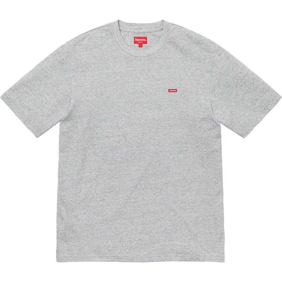Details on *Restock* Small Box Tee Heather Grey from fall winter
                                                    2020 (Price is $58)