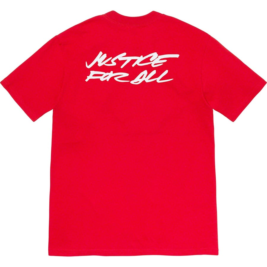 Details on Futura Logo Tee Red from fall winter
                                                    2020 (Price is $38)