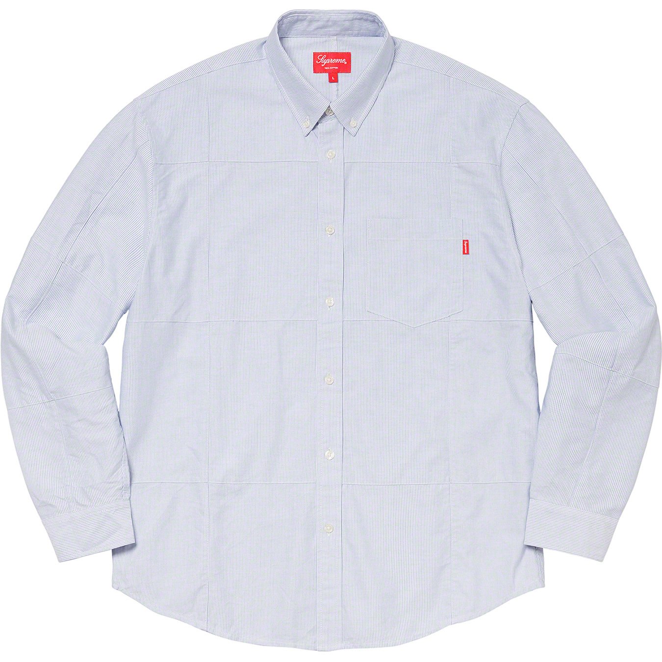 supreme 20aw patchwork oxford shirt M