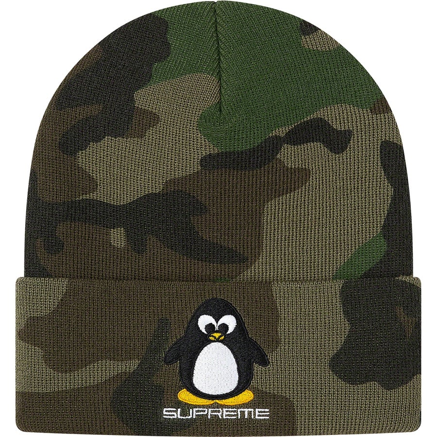 Details on Penguin Beanie Woodland Camo from fall winter
                                                    2020 (Price is $34)