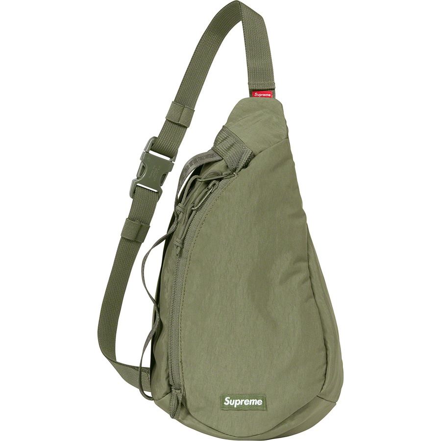 Supreme Sling Bag (FW20) - Olive - $78